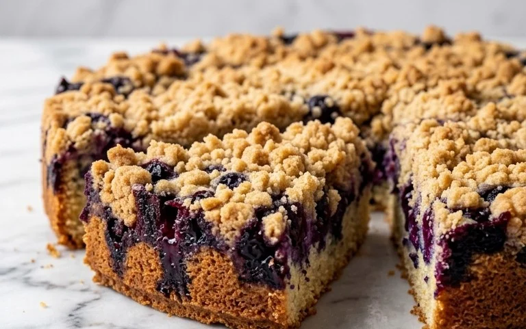 Heidelbeerkuchen mit Streusel: Saftig & Lecker