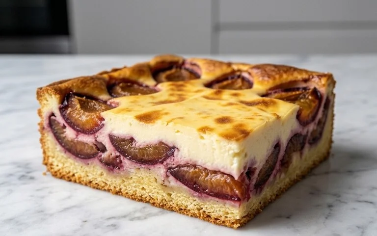 Saftiger Pflaumenkuchen mit Schmand: Herbstgenuss