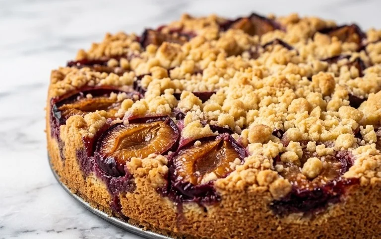 Saftiger Pflaumenkuchen mit Streuseln – Herbsttraum
