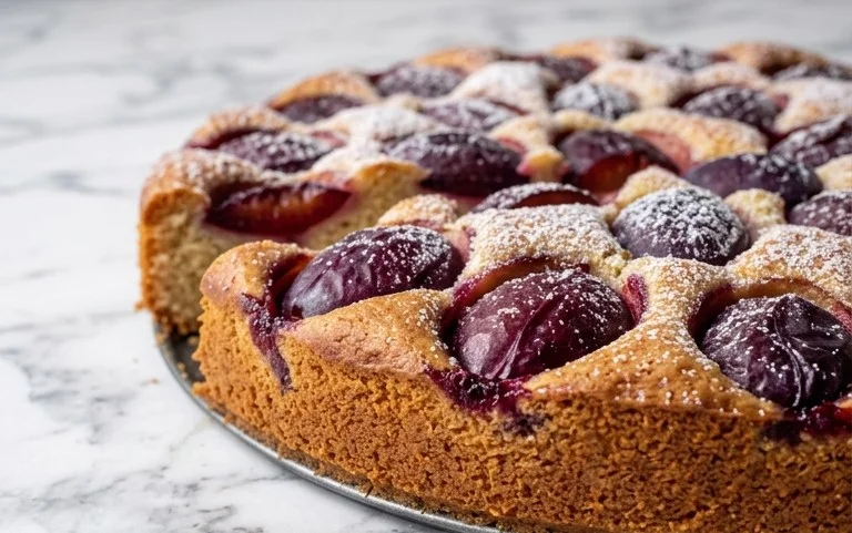 Pflaumenkuchen ohne Hefe: Blitzschnell & Saftig!